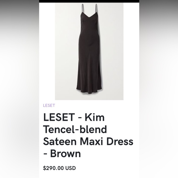 Leset Kim maxi dress size M - Picture 3 of 6